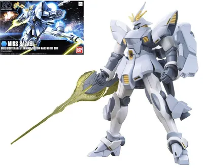 Produktbild von Bandai Gundam HGBF 1/144 Miss Sazabi – Modell zum Zusammenbauen