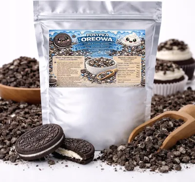 Immagine prodotto di Oreo Sprinkle - Biscotti sbriciolati per torte, dessert e gelati 200 g
