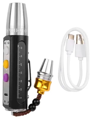 Zdjęcie produktu dla Przenośna latarka LED Expert Jades z 3 diodami, ładowana przez USB, do identyfikacji biżuterii i kamieni szlachetnych