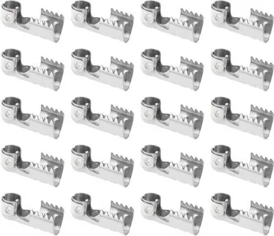 Productafbeelding van Dagelijkse benodigdheden - 20 stuks 90° terminalconnectoren, schroefklemtype