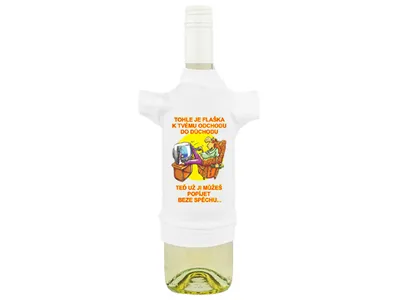 Obrázok produktu pre Tričko na fľašu pre dôchodcu