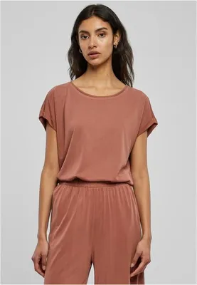 Immagine prodotto di Dámské tričko Urban Classics Ladies Modal Extended Shoulder Tee terracotta - XXL