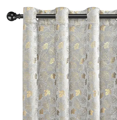 Obrázok produktu pre Solidchoice – Súprava 2 závesov – 140 x 280 cm – Čierne, termoizolačné závesy s odhlučnou funkciou