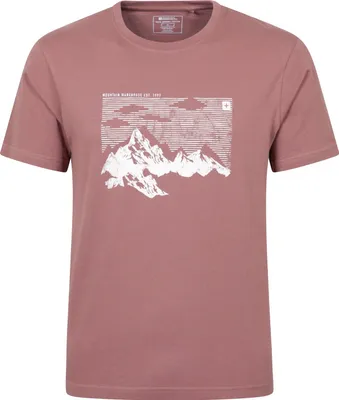 Produktbild von Mountain Warehouse - T-Shirt für Herren MW3825 (M) (Burgunderrot)