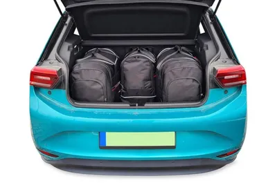 Produktbild von Vw Id.3 Ev 2019+ Kofferraumtaschen Set 4 Stk