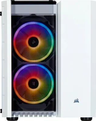 Immagine prodotto di Corsair Crystal Series 280X RGB - Torre - micro ATX - pannello laterale con finestra (vetro temperato)