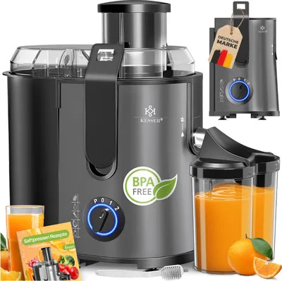 Produktbild von KESSER® Entsafter für Obst und Gemüse aus Edelstahl 1100W