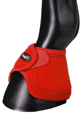 Neopren-Glocken für Pferde, Rot, Medium