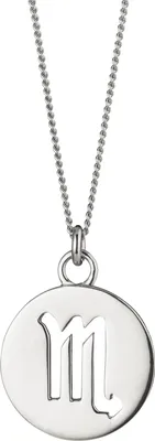 Produktbild von cai Halskette Skorpion Sternzeichen 925/- Sterling Silber rhodiniert