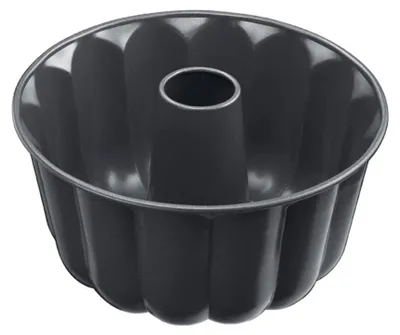 Gugelhupfform 24 cm, 3,6 l, antihaftbeschichtet, schwarz