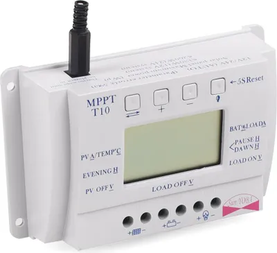 Zdjęcie produktu dla LCD 10 / 20 / 30 / 40A 12V 24V Sterownik paneli słonecznych MPPT 3 Czas