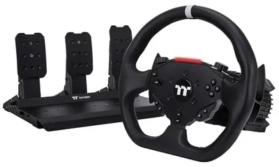 Produktbild von Thermaltake G6 Direct Drive Racing, Lenkrad + Pedale, PC, Rot/Grün/Blau, Direkter Antrieb, Fixed, Fixed