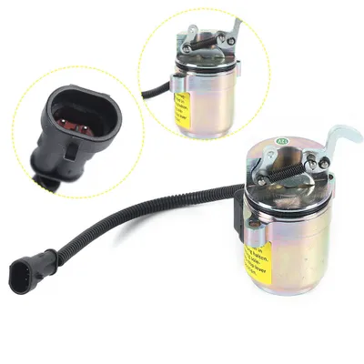 Produktbild von 12V vypínací elektromagnetický vypínač vypínacího motoru vypínací elektromagnetický ventil 0427-2956 pro motor Deutz