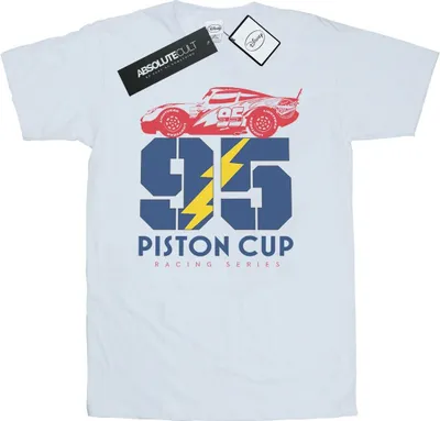 Produktbild von Disney - "Cars Piston Cup 95" T-Shirt für Herren BI17359 (M) (Weiß)