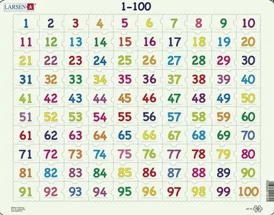 Produktbild von Puzzle 1-100  100 T.