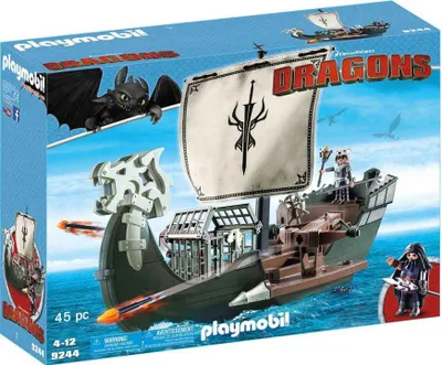 Produktbild von PLAYMOBIL 9244 Drachenschiff Dragons