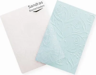 Produktbild von Sandras Embossing-Prägefolder/ -schablone 10,8x15cm Butterblume