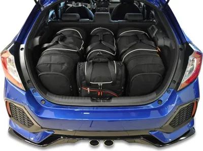 Obrázok produktu pre Tašky do kufra HONDA CIVIC HATCHBACK 2017-2021 4ks KJUST