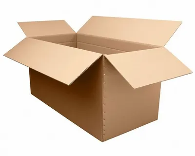 Produktbild von 4x Faltkarton 1200x600x(400)-600mm (Außenmaß) mit variabler Höhe 2-wellig braun DHL