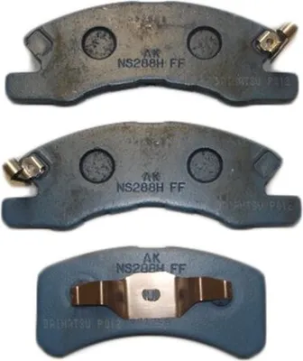 Produktbild von Ashika 50-06-609 Bremsbelagsatz, Scheibenbremse - (4-teilig)