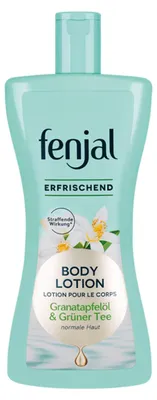 Obrázek produktu pro Fenjal Tělové mléko Osvěžující s olejem z granátového jablka a zeleným čajem 400ml
