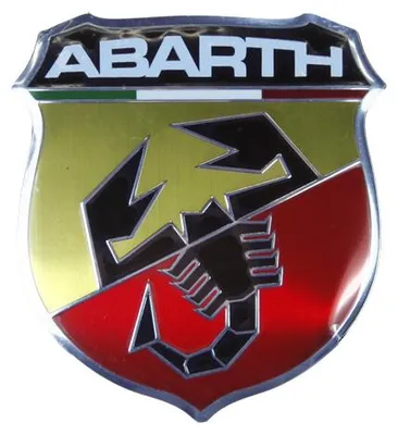 Produktbild von Original Fiat Emblem Logo Plakette Kühlergrill 500 500 C Abarth 735496478
