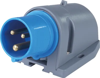 Produktbild von CEE Wandstecker 16A 3-polig IP44 230V Camping