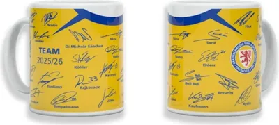 Produktbild von Eintracht Braunschweig Tasse Unterschriften 25/26