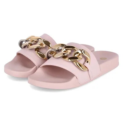 Image de Mules femme La Strada rose, taille 38