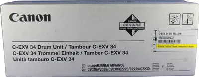 Productafbeelding van Canon trommel - C-EXV34 - 3789B003 - geel - 36.000 pagina's