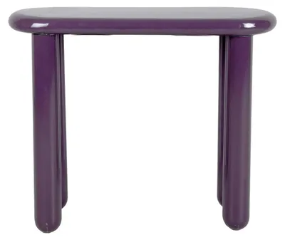 Produktbild von Leitmotiv - Beistelltisch Cadiz - Dunkelviolett - 78x36x68cm