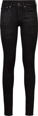 Produktbild von G-star 3301 Mid Waist Skinny Jeans Schwarz 24 / 30 Frau Schwarz 24