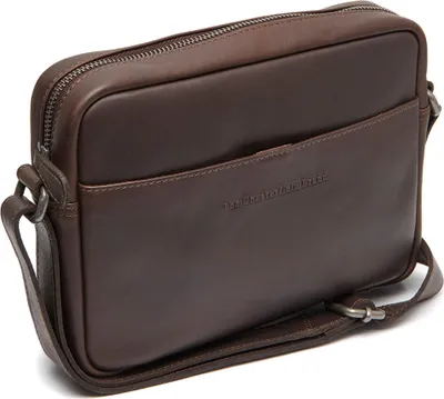 Zdjęcie produktu dla Skórzana torba na ramię Westmere Crossbody marki Chesterfield w kolorze ciemnobrązowym
