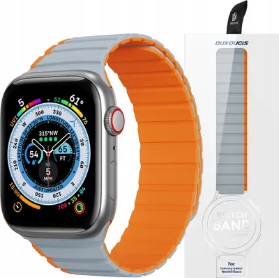 Produktbild von Dux Ducis Armband Band für Watch Se/8/7/6/5/4/3/2/1 41/40/38Mm Grau