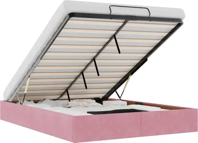 Immagine prodotto di vidaXL Ottoman letto senza materasso Rosa 140x190 cm velluto
