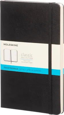 Immagine prodotto di Moleskine - Taccuino "Classic L", motivo a punti PF3024 (taglia unica) (nero)
