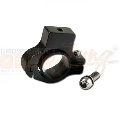Obrázok produktu pre Universal Halteschelle schwarz-Alu Ø 22-25mm