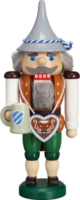 Productafbeelding van Kerstman (27 cm) notenkraker van Seiffener volkskunst