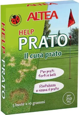 Immagine prodotto di Altea Help Prato Trichoderma polvere bagnabile, prodotto per la cura del prato, 50 g