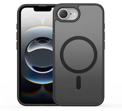 Produktbild von Handyhülle für Apple iPhone 17e 16e DUX DUCIS Series MagSafe TPU Hybrid Schwarz