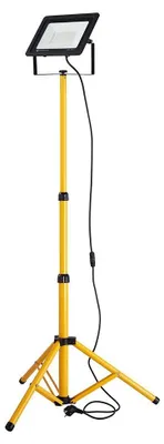 Produktbild von 100W LED Außen-Bau-Strahler-Lampe Stativ IP66 Baustellen-Fluter 8000lm 6000K
