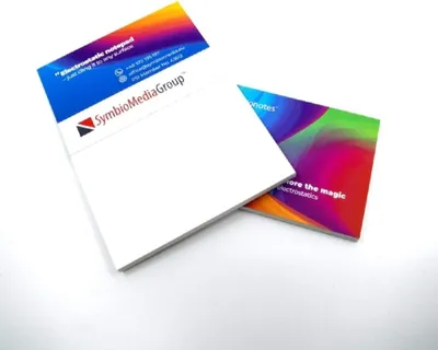Zdjęcie produktu dla Notatniki elektrostatyczne SYMBIO Symbionotes/ 70x100 mm/ białe/ opakowanie 100 szt