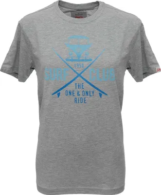 Produktbild von Herren T-Shirt VW Bulli »SURF CLUB« Grau Blau