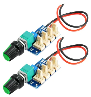 Productafbeelding van 4 Kanaals PWM Ventilatorsnelheidsregelaar DC 0-12V voor PC CPU en Behuizing