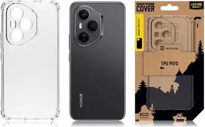 Zdjęcie produktu dla Taktyczny pokrowiec na tył TPU Plyo Honor 400 Pro przezroczysty