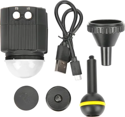Obrázok produktu pre Vodotesné potápanie Fotografovanie Naplňte svetlo 60m Podvodná kamera LED Video 7500K