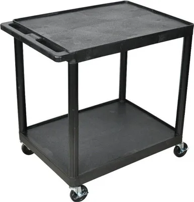 Produktbild von Etagenwagen schwarz 61,0 x 46,0 x 84,0 cm