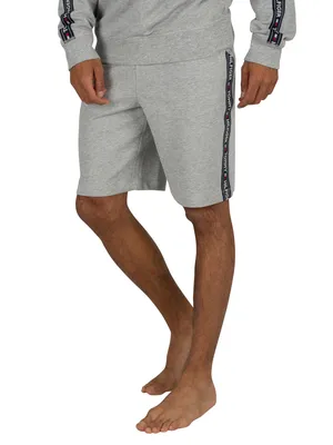 Produktbild von Tommy Hilfiger Herren Tippe auf Sweat Shorts, Grau S