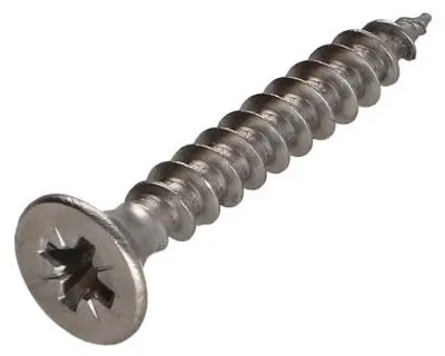 Produktbild von Spanplattenschrauben Edelstahl A2 Senkkopfschraube Pozi 3x35 Mikroschrauben