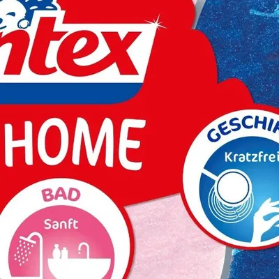 Produktbild von Spontex Sweet Home Schwamm19600593  30 x 1,6 x 11 cm Gemischt 4 Stück